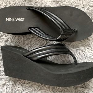 Nine West Platform Flip Flop Sandals